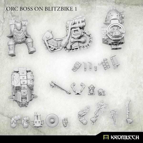 KROMLECH Orc Boss on Blitzbike 1 - Gap Games