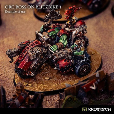 KROMLECH Orc Boss on Blitzbike 1 - Gap Games