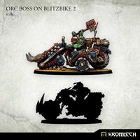 KROMLECH Orc Boss on Blitzbike 2 - Gap Games