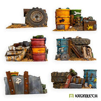 KROMLECH Orc Junk City Fuel and Ammo Piles (6) - Gap Games