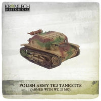 KROMLECH Polish Army TK3 Tankette (Armed with WZ, 25 MG) - Gap Games