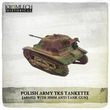 KROMLECH Polish Army TKS Tankette (Armed with 20mm Anti-Tank Gun) - Gap Games