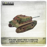 KROMLECH Polish Army TKS Tankette (Armed with 20mm Anti-Tank Gun) - Gap Games