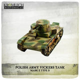 KROMLECH Polish Army Vickers Mark E Type B Tank - Gap Games