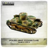 KROMLECH Polish Army Vickers Mark E Type B Tank - Gap Games