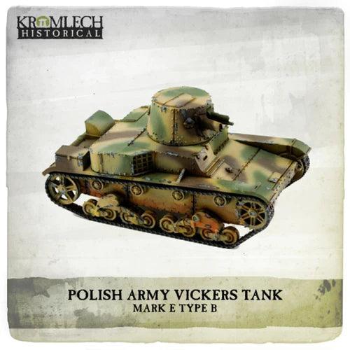 KROMLECH Polish Army Vickers Mark E Type B Tank - Gap Games