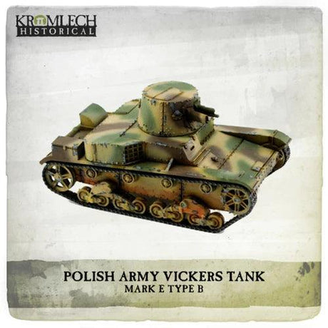 KROMLECH Polish Army Vickers Mark E Type B Tank - Gap Games