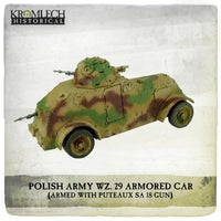 KROMLECH Polish Army wz, 29 Armored Car - Gap Games