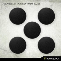 KROMLECH Round 40mm Bases (5) - Gap Games