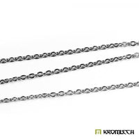 KROMLECH Silver Hobby Chain 4mm x 3mm (1 Metre) - Gap Games