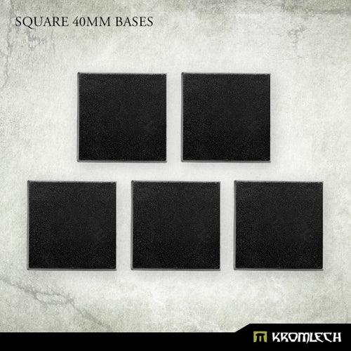 KROMLECH Square 40mm Bases (5) - Gap Games