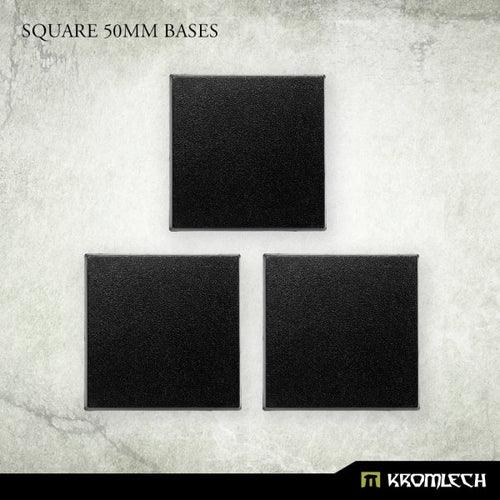 KROMLECH Square 50mm Bases (3) - Gap Games
