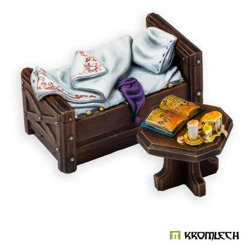 KROMLECH Wizard's Bed & Nightstand - Gap Games