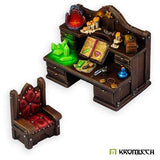 KROMLECH Wizard's Workshop Workdesk with Chair - Gap Games