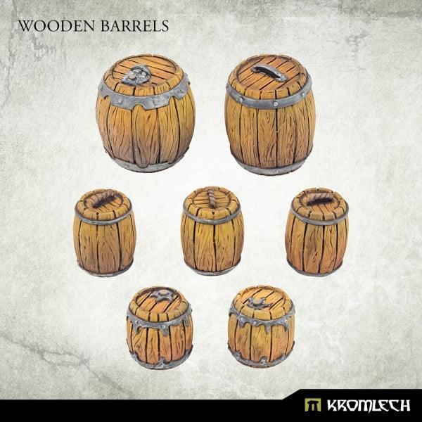 KROMLECH Wooden Barrels (8) - Gap Games