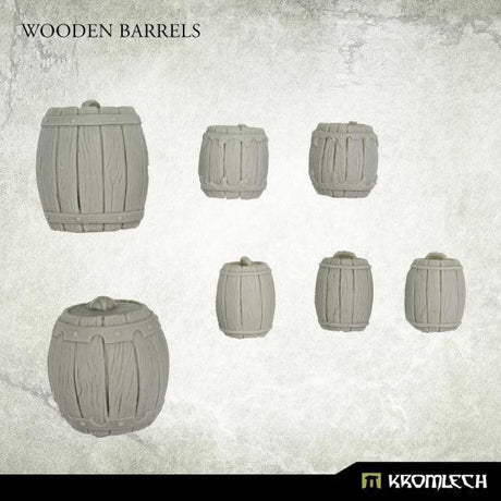 KROMLECH Wooden Barrels (8) - Gap Games