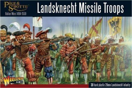Landsknecht Missile Troops Plastic - Gap Games