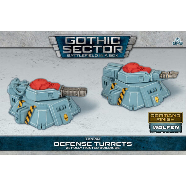 Battlefield in a Box: Gothic Sector – Legion: Defense Turrets – Alternate Paint Scheme - Pre-Order