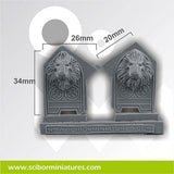 Lion Decorated Plates #3 (2) - Gap Games