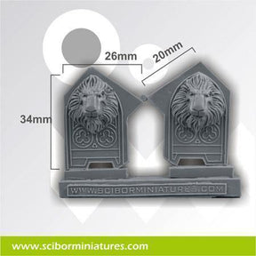 Lion Decorated Plates #3 (2) - Gap Games