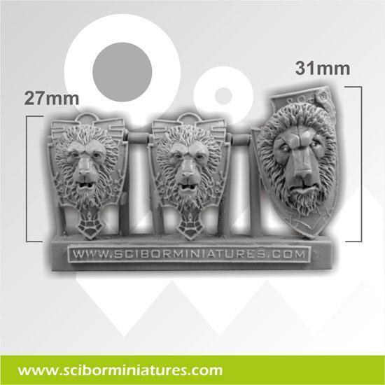 Lion Shields (3) - Gap Games