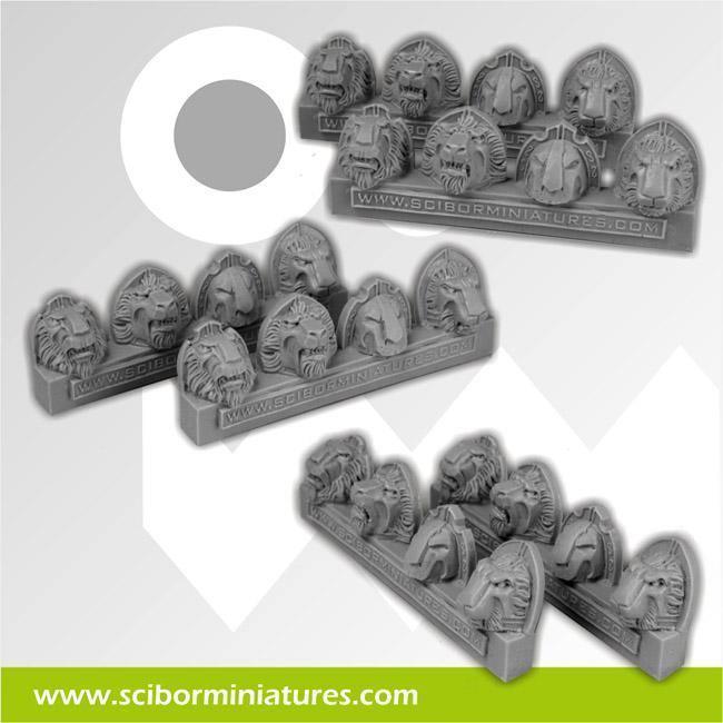 Lion Shoulder Pads (8) - Gap Games