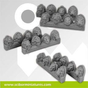 Lion Shoulder Pads (8) - Gap Games