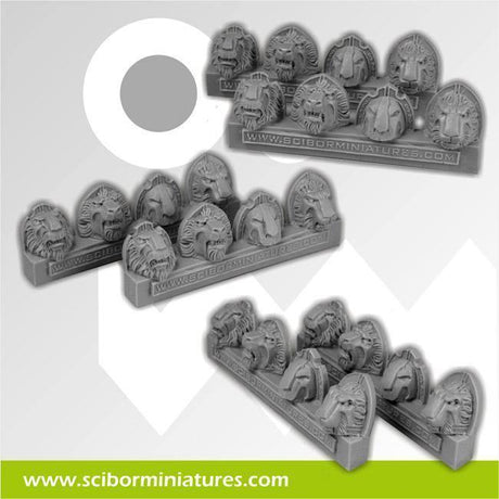 Lion Shoulder Pads (8) - Gap Games