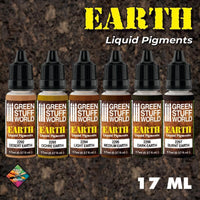 Liquid Pigments Paint Set - Earth (Box x6) - Gap Games