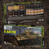 Liquid Pigments Paint Set - Earth (Box x6) - Gap Games