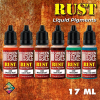 Liquid Pigments Paint Set - Rust (Box x6) - Gap Games