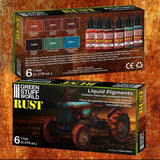 Liquid Pigments Paint Set - Rust (Box x6) - Gap Games