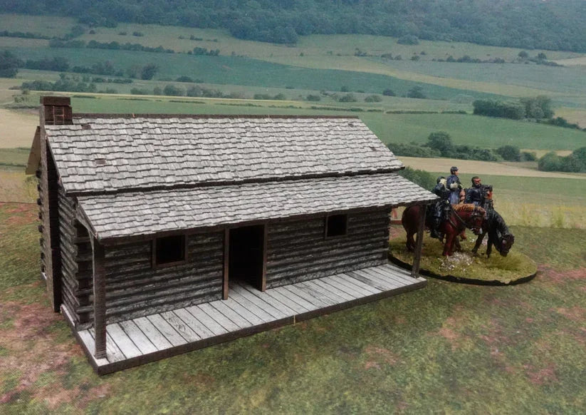 Battlefield Accessories: Log Cabin 1 - 28mm (TTR)