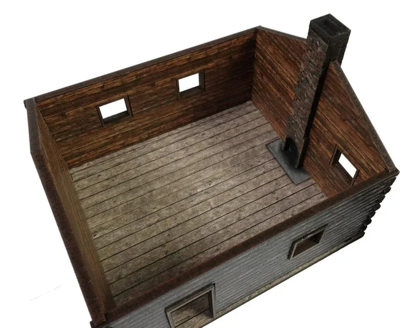 Battlefield Accessories: Log Cabin 2 - 28mm (TTR)
