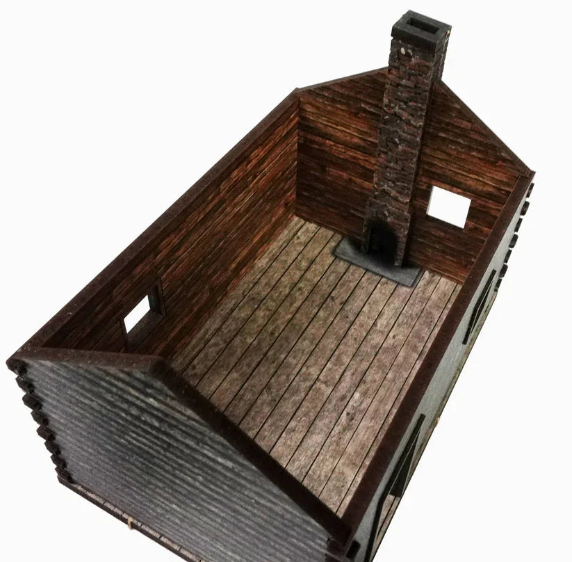 Battlefield Accessories: Log Cabin 3 - 28mm (TTR)