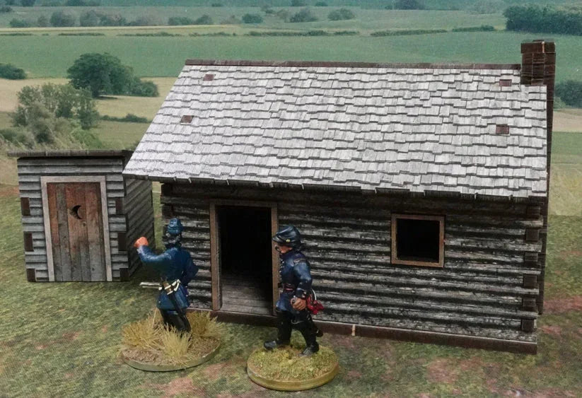 Battlefield Accessories: Log Cabin 3 - 28mm (TTR)