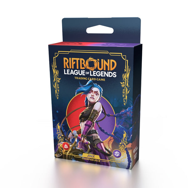 Riftbound: League of Legends TCG – Champion Deck Display – Set One: Origins – Jinx - Pre-Order