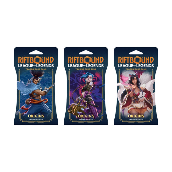 Riftbound: League of Legends TCG – Hanging Booster – Set One: Origins - Pre-Order