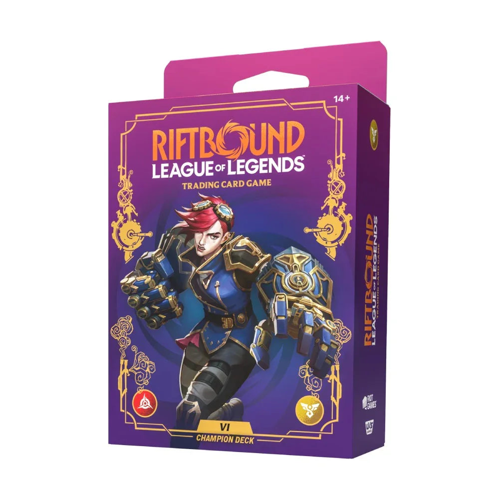 Riftbound: League of Legends TCG – Champion Deck Display – Unleashed: Vi