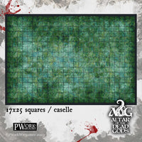 PWORK - Lost Temple - Altar of the Dead Gods Game Mat