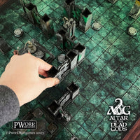 PWORK - Lost Temple - Altar of the Dead Gods Game Mat