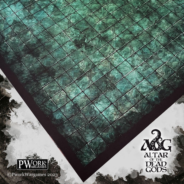 PWORK - Lost Temple - Altar of the Dead Gods Game Mat