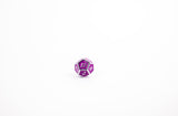 LPG Dice Set - Metal RPG Serif Purple/Silver - Gap Games