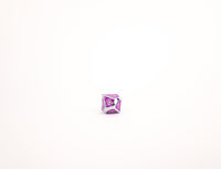 LPG Dice Set - Metal RPG Serif Purple/Silver - Gap Games