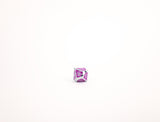 LPG Dice Set - Metal RPG Serif Purple/Silver - Gap Games