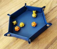 LPG Hex Dice Tray 6" Blue - Gap Games