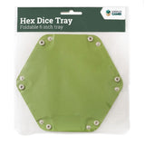 LPG Hex Dice Tray 6" Green - Gap Games