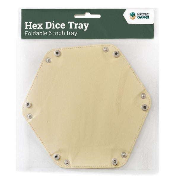 LPG Hex Dice Tray 6" Yellow - Gap Games