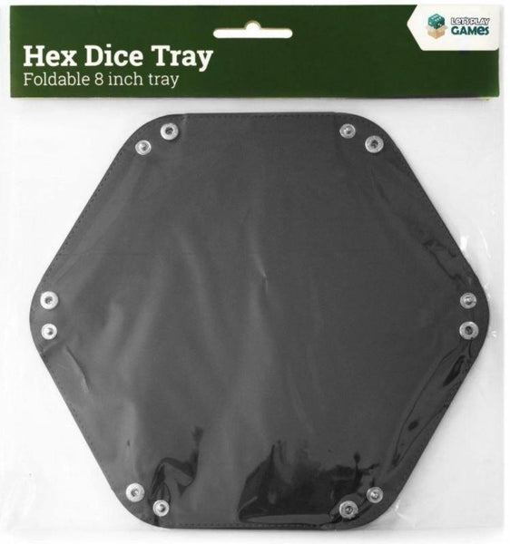 LPG Hex Dice Tray 8" Black - Gap Games