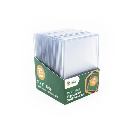 LPG Top Loaded Card Protector 3"x4" 100pt (25) - Gap Games